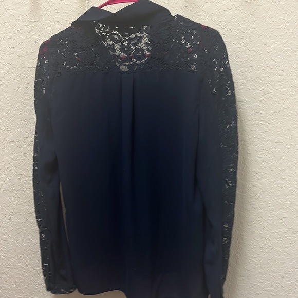 Zara blouse Navy blue size S in good condition - Picture 6 of 6